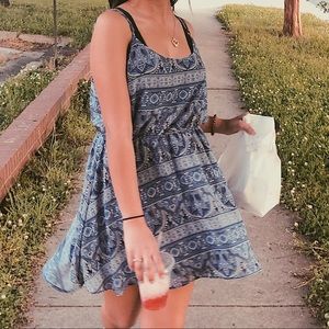 Flowy Blue Dress
